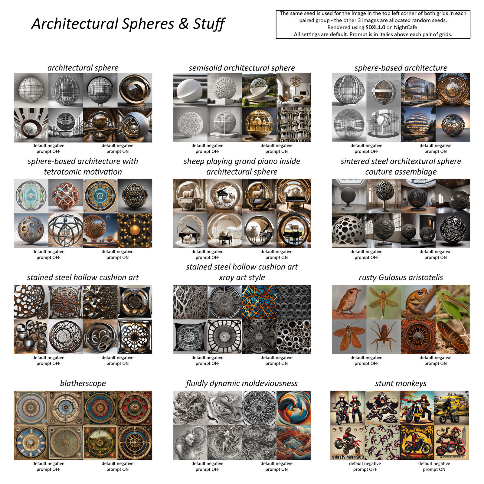 Architectural Spheres & Stuff