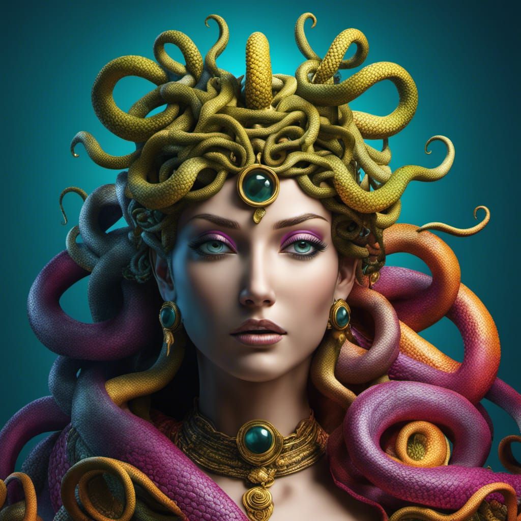 Medusa - AI Generated Artwork - NightCafe Creator