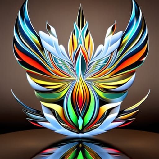 Abstract flower
