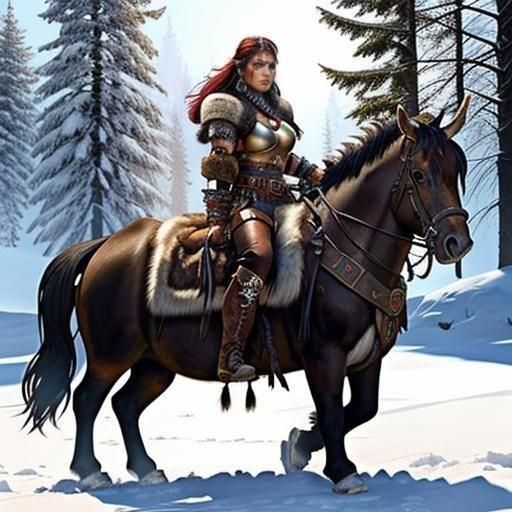 Barbarian Warrior Princess