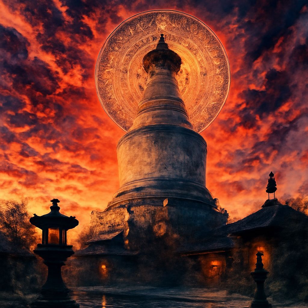 Baita Si - Temple of White Pagoda 白塔寺, also known as Miaoying Si 妙應寺 or Miaoying Temple, in Beijing 