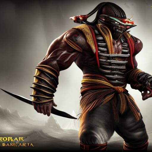 ArtStation - Baraka Mortal Kombat