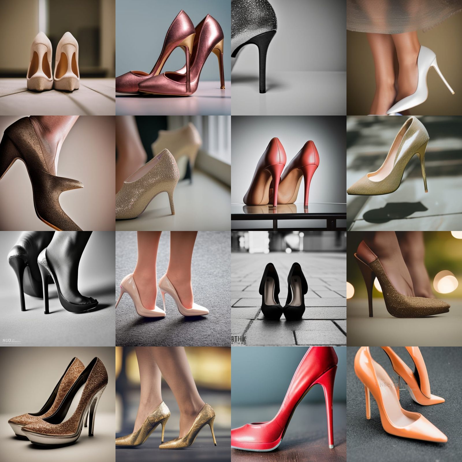7" High Heels