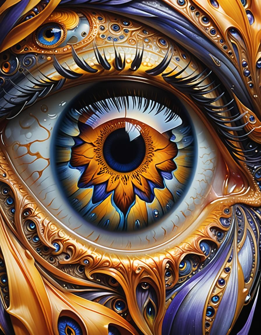 The eye is a window to the soul.   by @ProLifeDad