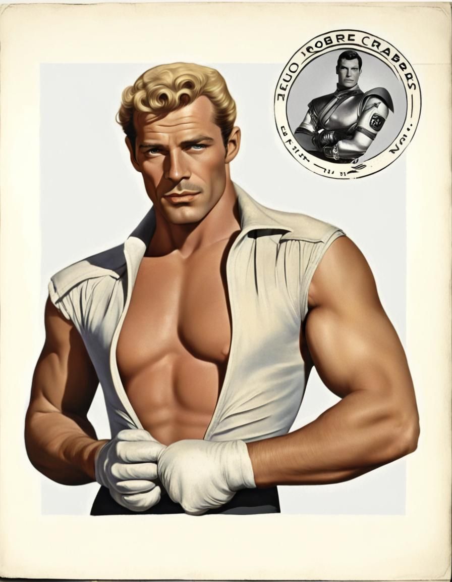 ripped and torn no sleeves shirt very hand some and muscular...