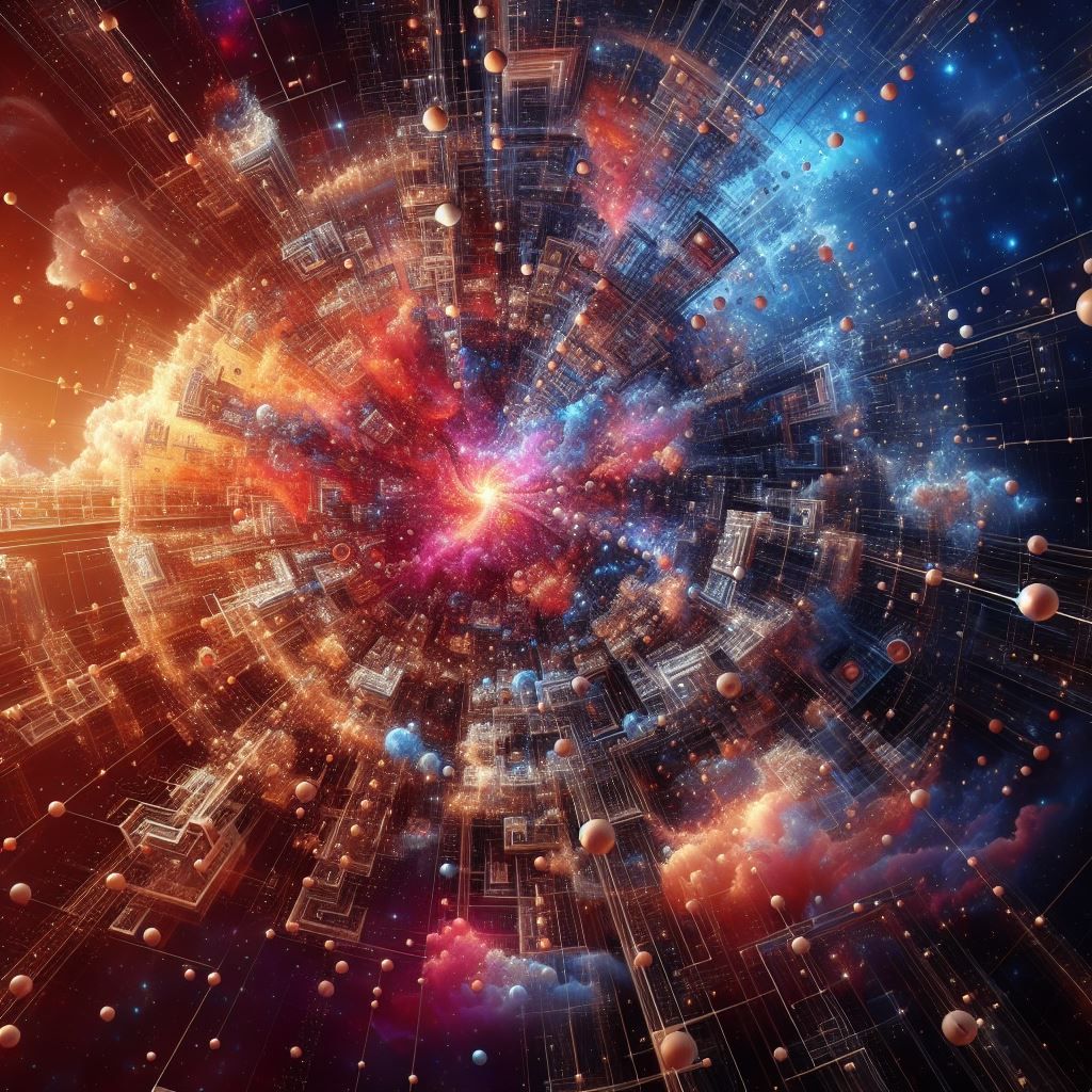 Fractal Universe in 3D