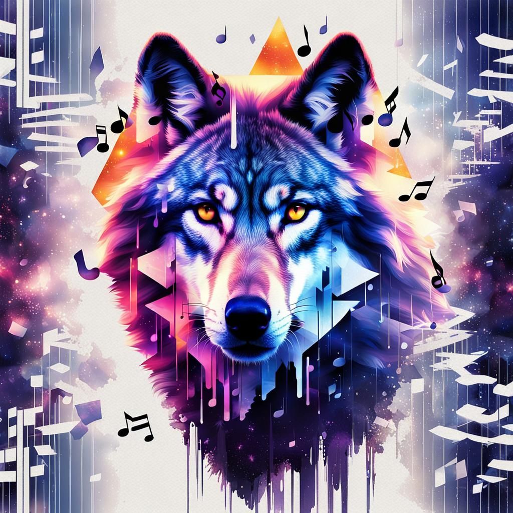 I'm on the hunt, I'm after you Mouth is alive, with juices like wine AI Generated Artwork