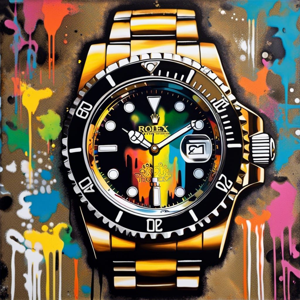 Rolly the Rolex AI Generated Artwork NightCafe Creator