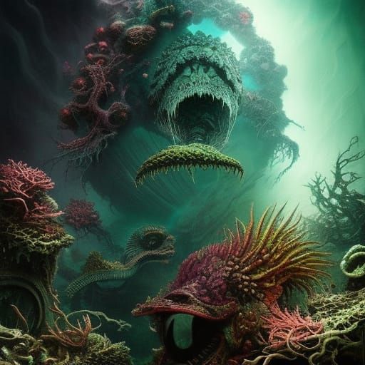 Kraken - AI Generated Artwork - NightCafe Creator