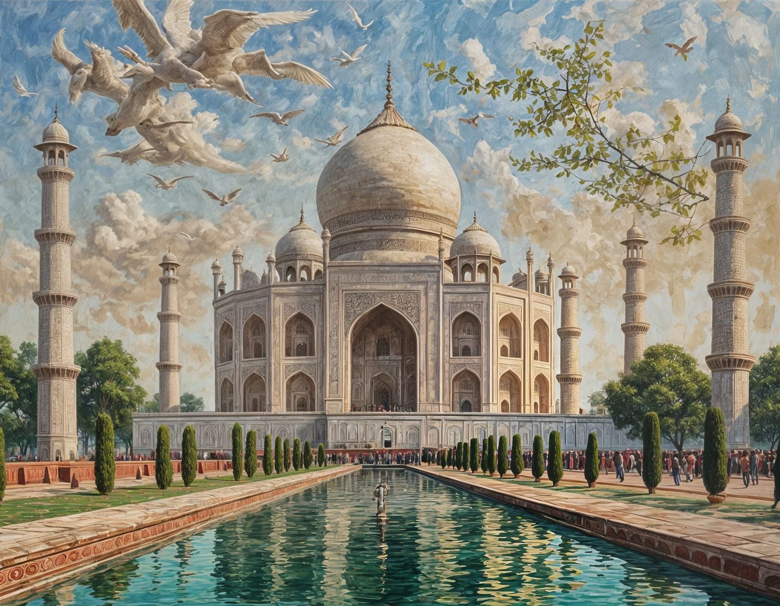 TAJ MAHAL - WONDER OF THE WORLD