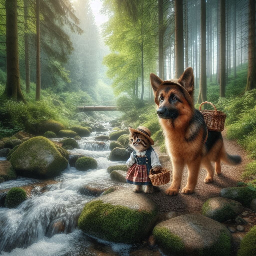 Journey through the forest