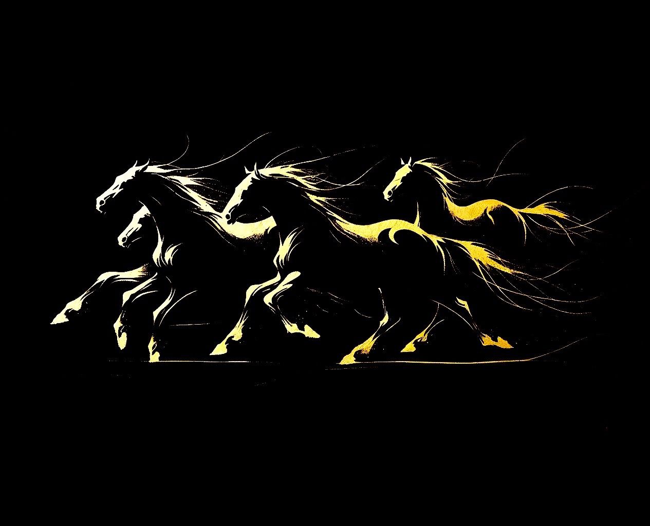 Galloping Horses