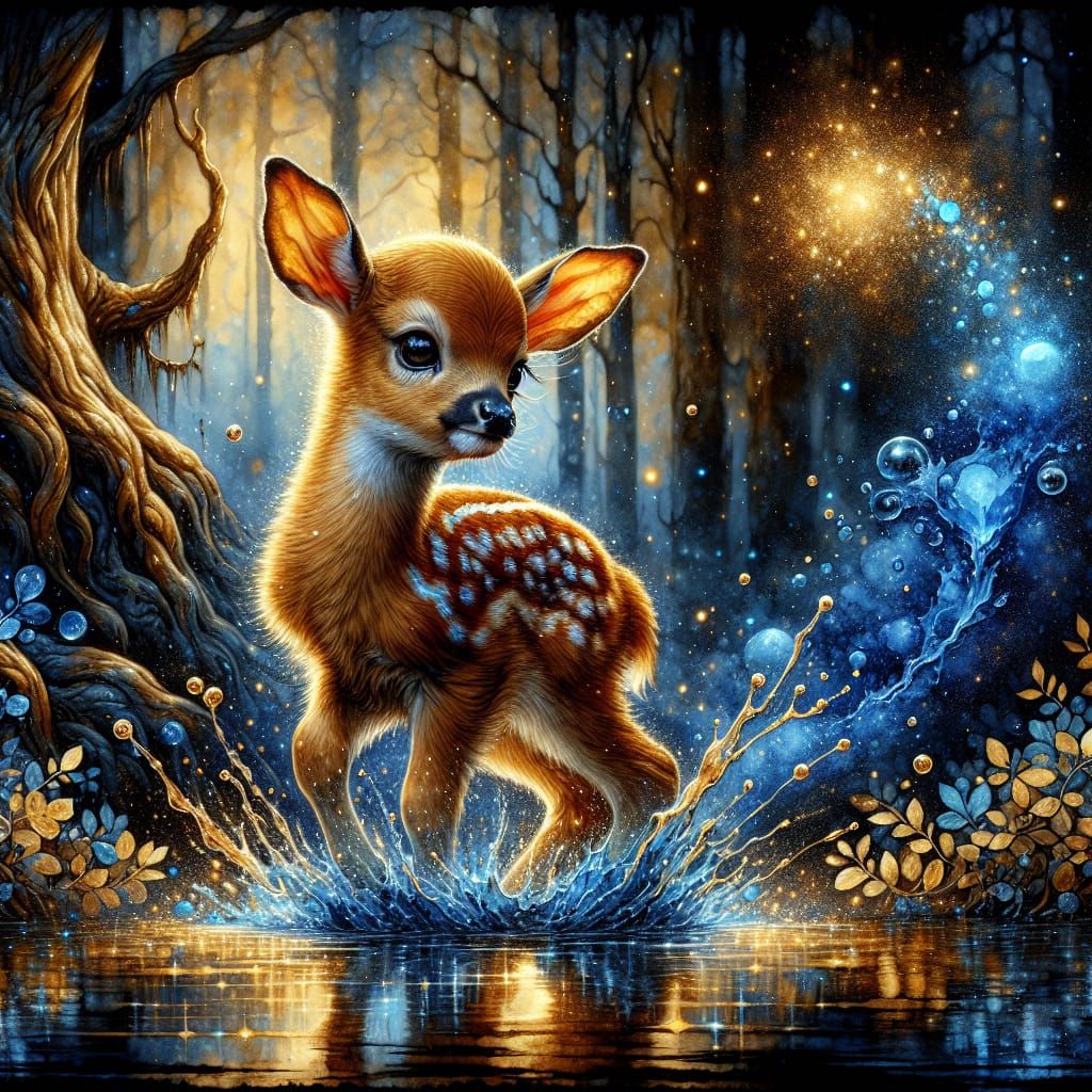 Born of Stardust and Forest Light