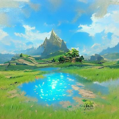 Legend of Zelda Breath of the Wild - AI Generated Artwork - NightCafe ...