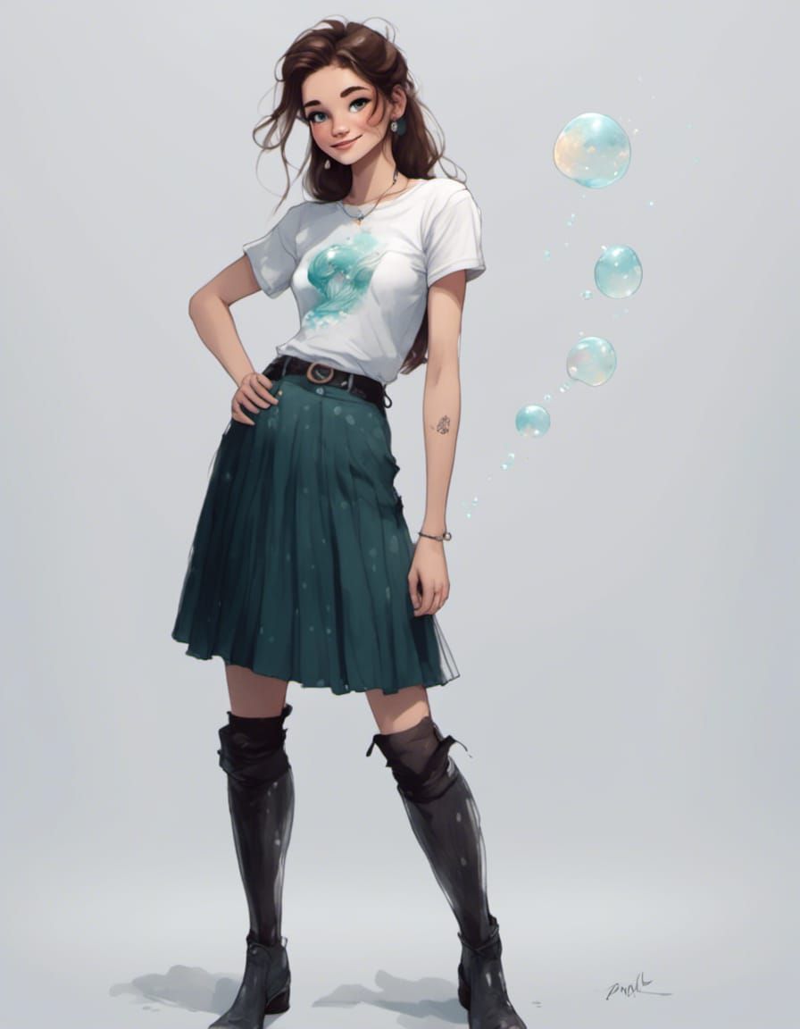 Aquamarine with attitude!