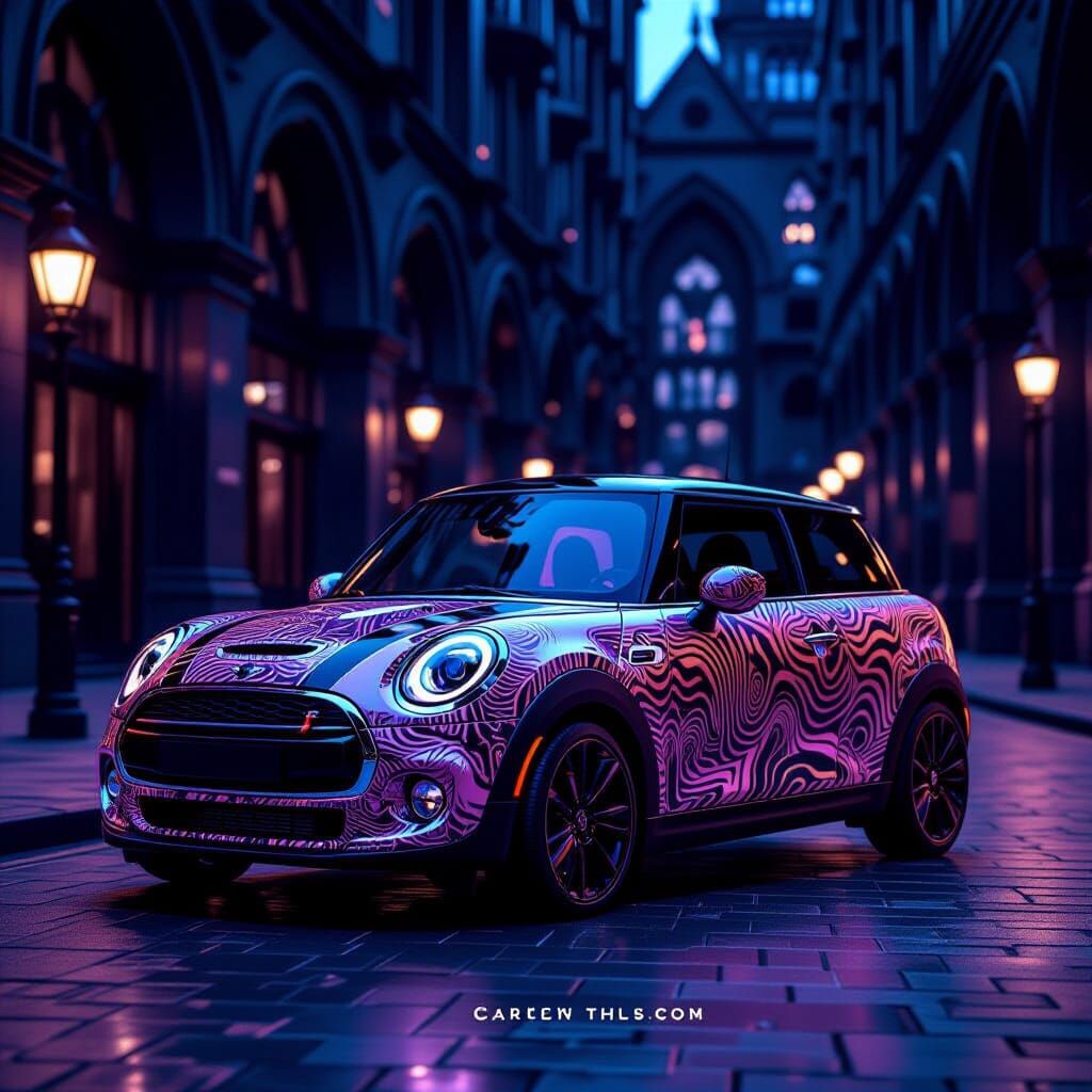The Mini Cooper, Trypophobic Gothic 2025  by @Strigoi77