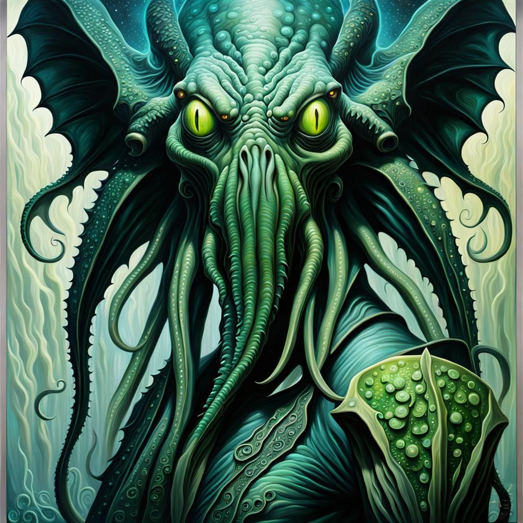 Cthulhu - AI Generated Artwork - NightCafe Creator