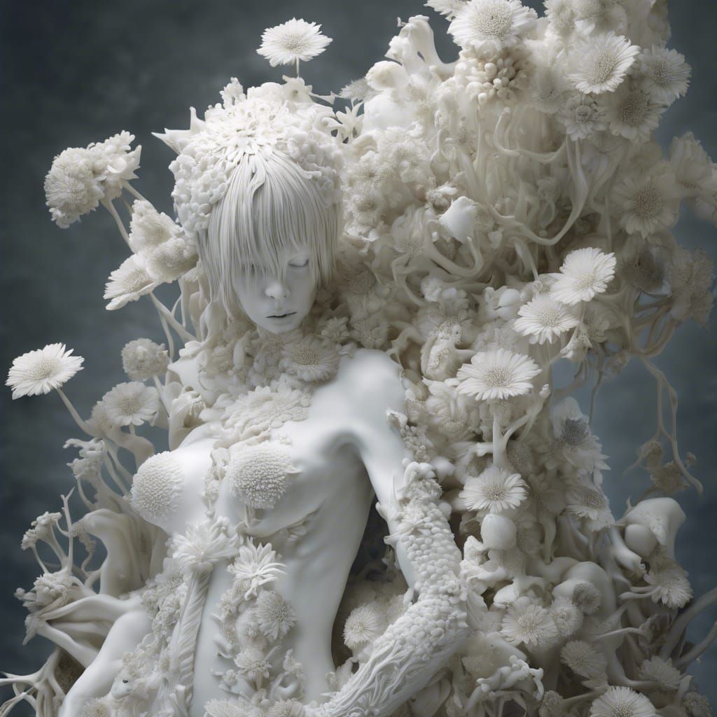 Flower Porcelain Fairies