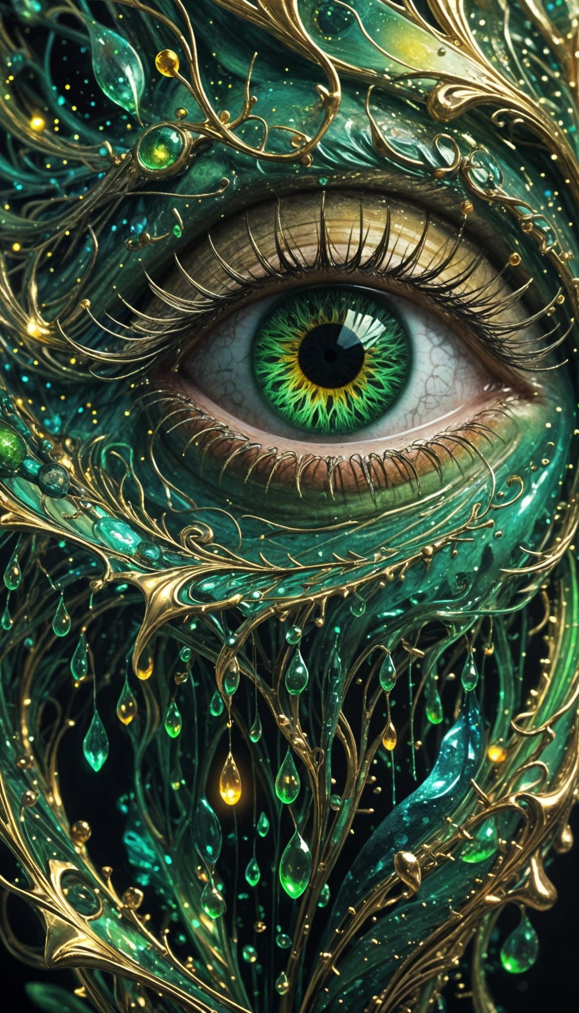 Eyes of envy   by @Silken