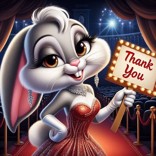 Lola Bunny "Thank You "