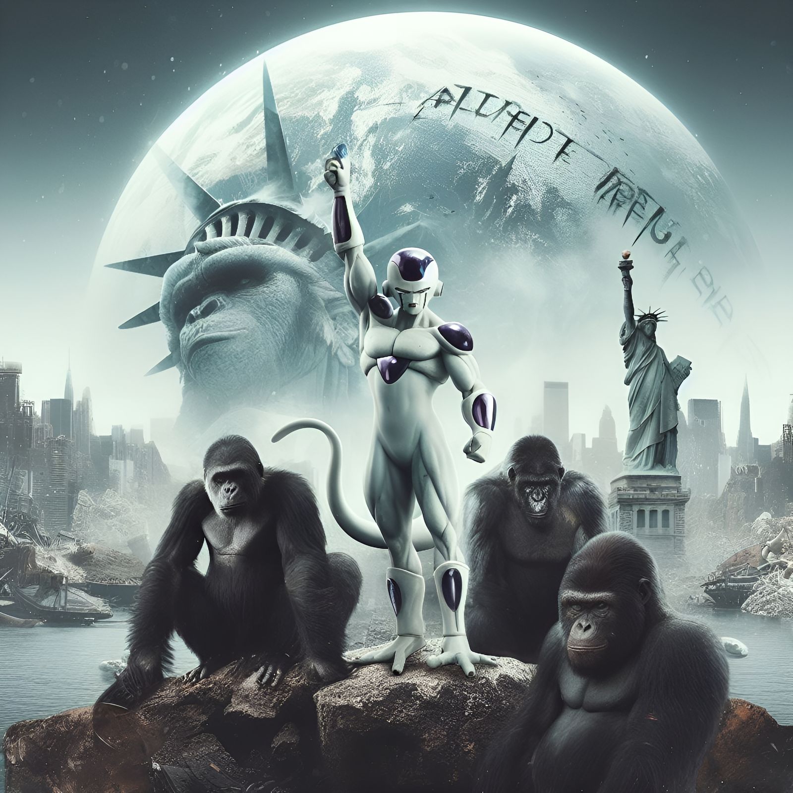 Frieza in The Planet of the Apes