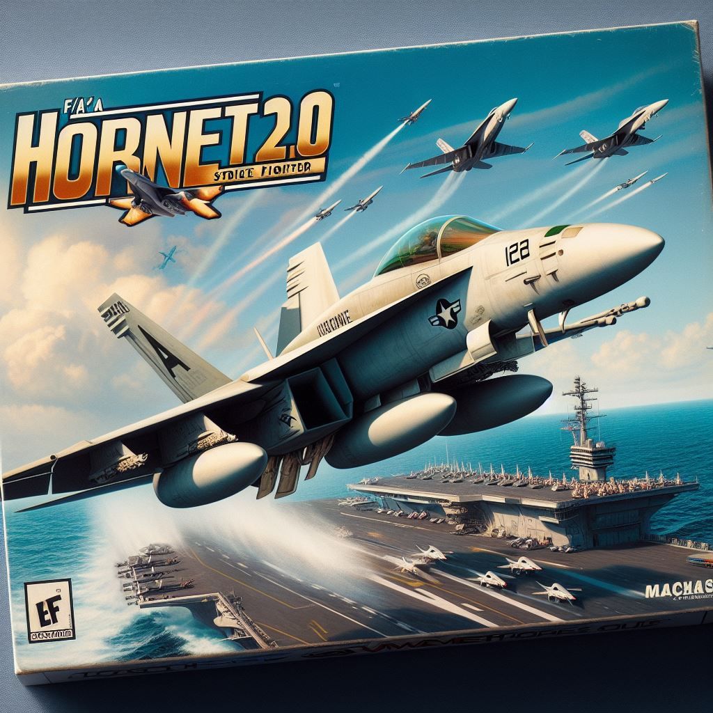 F/A-18 Hornet 2.0 Strike Fighter Simulation game for Macintosh 1994