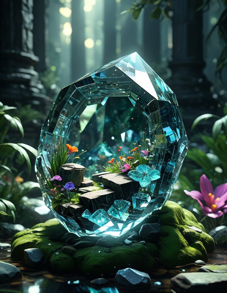 Blossom in the diamond  by @Petro_vi4