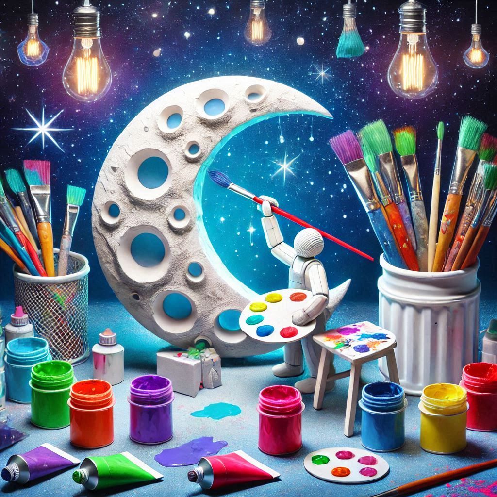 Painting the Moon