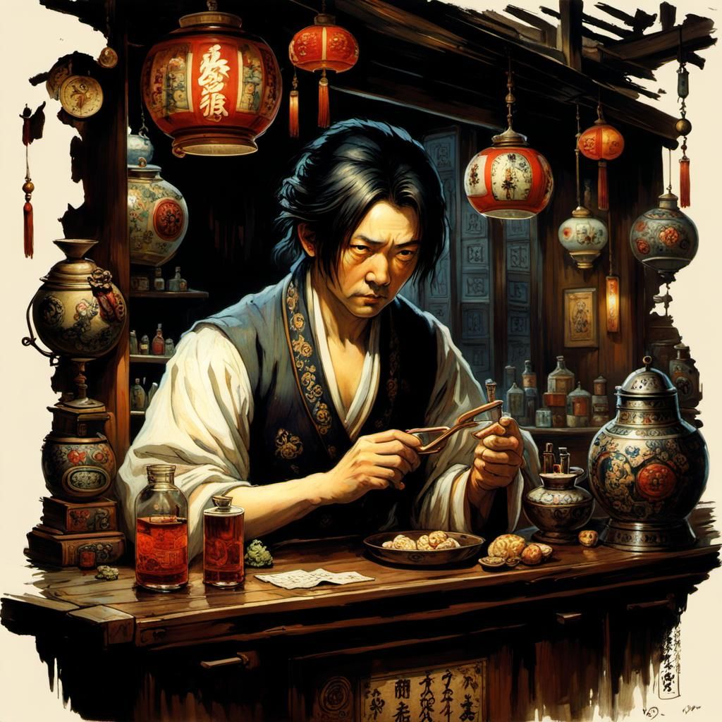 Bar tender Japanese tavern