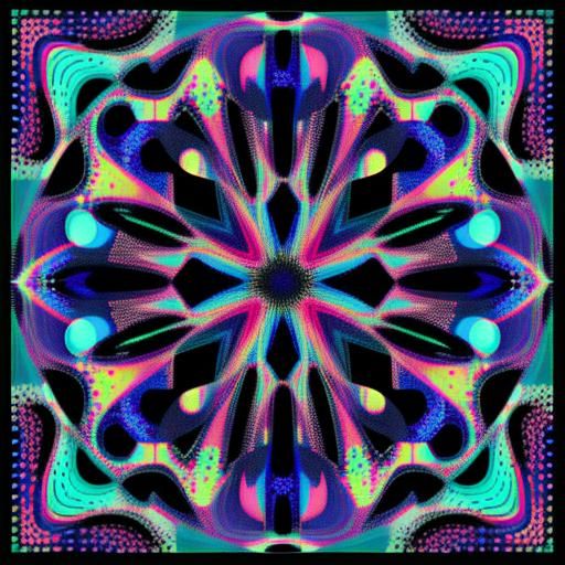 GHOSTLY HOLOGRAPHIC TRANSPARENT GLITCH ART TECHNICOLOR BEN D...