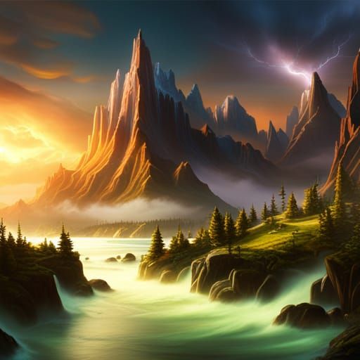 Lightning Crashes