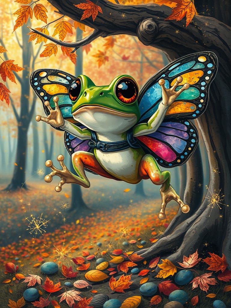 I Can Fly! I'm a Butterfly!  by @Ride the Wind DM