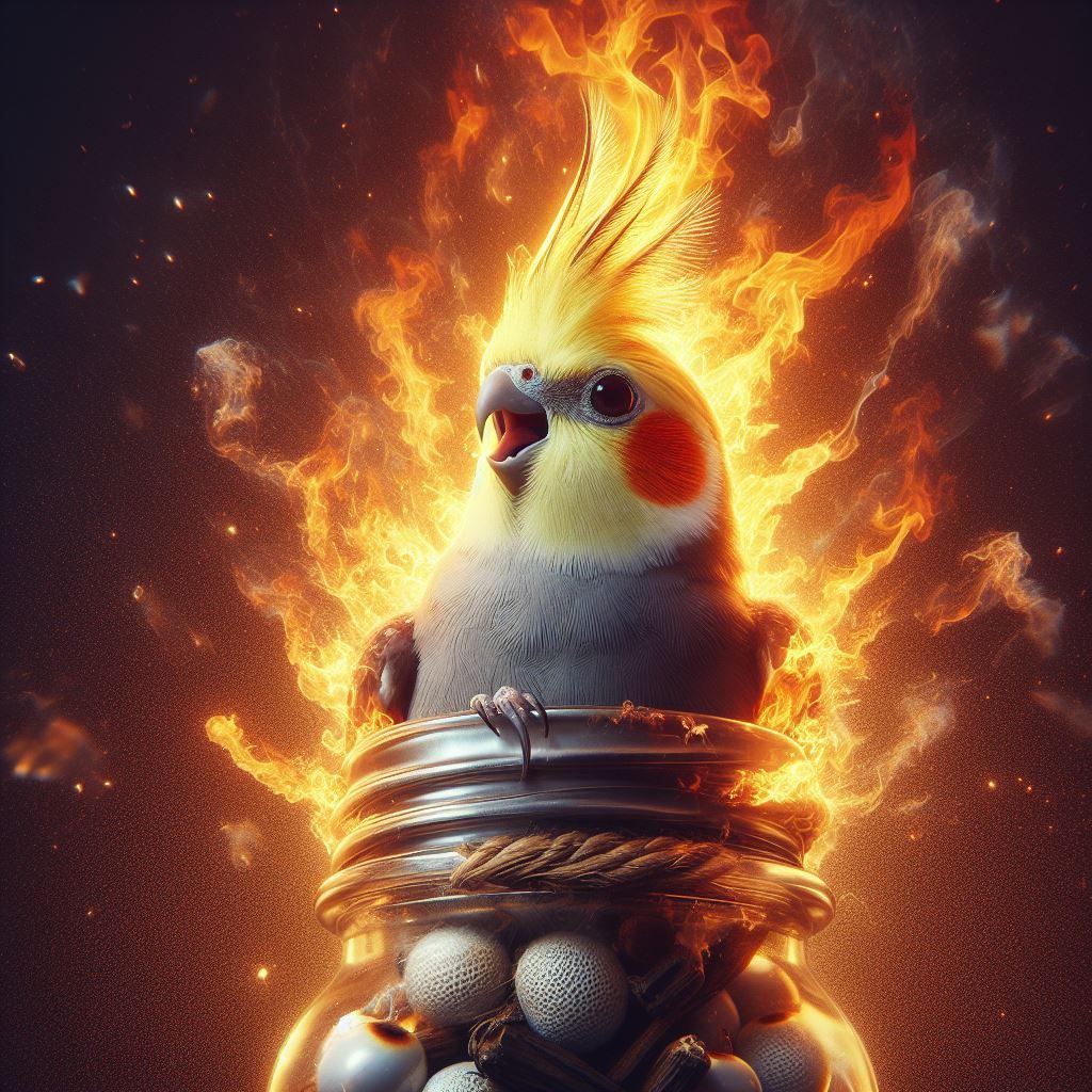 Molotov Cockatiel!