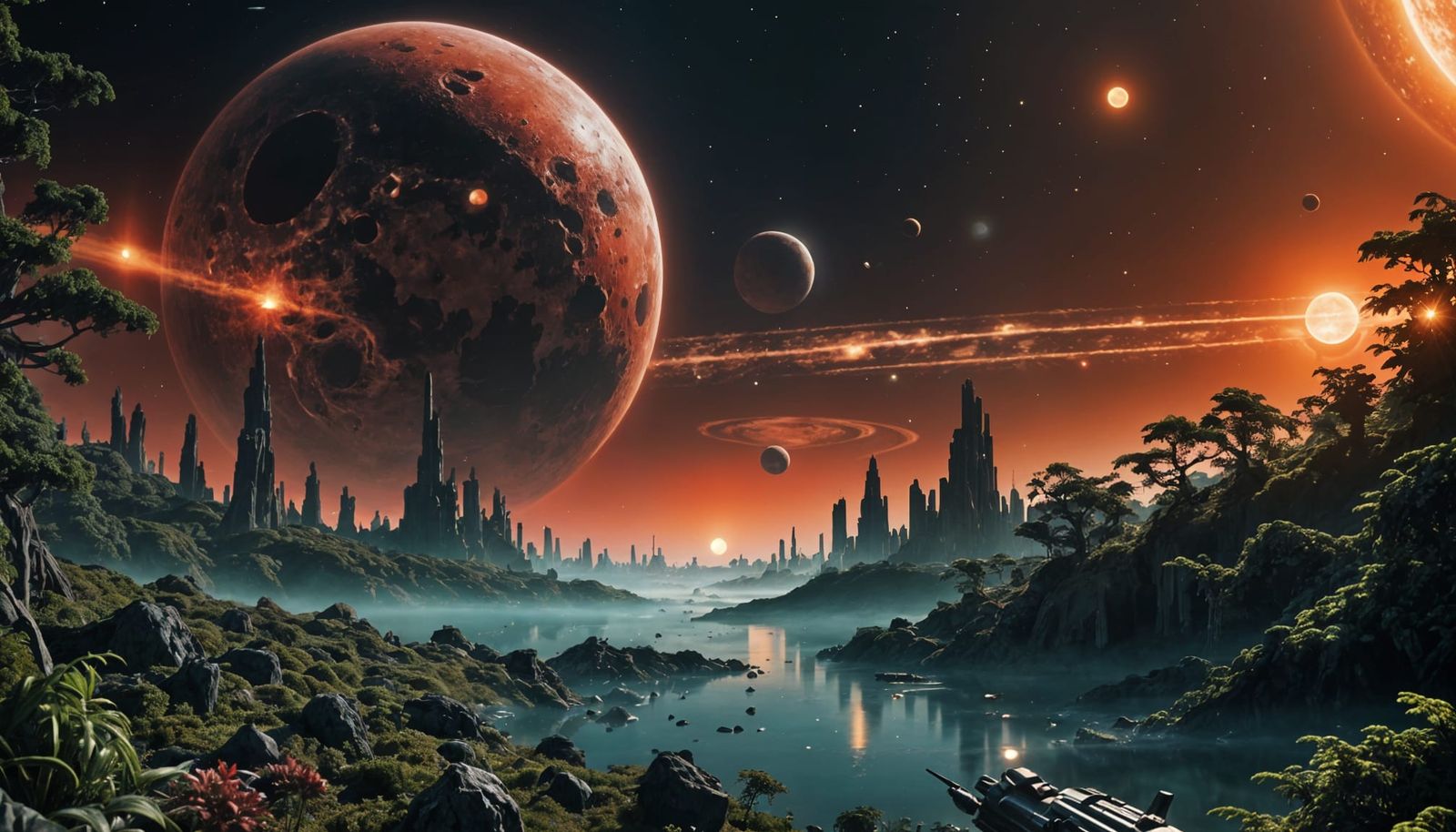 Vermillion Sky  by @Dustman