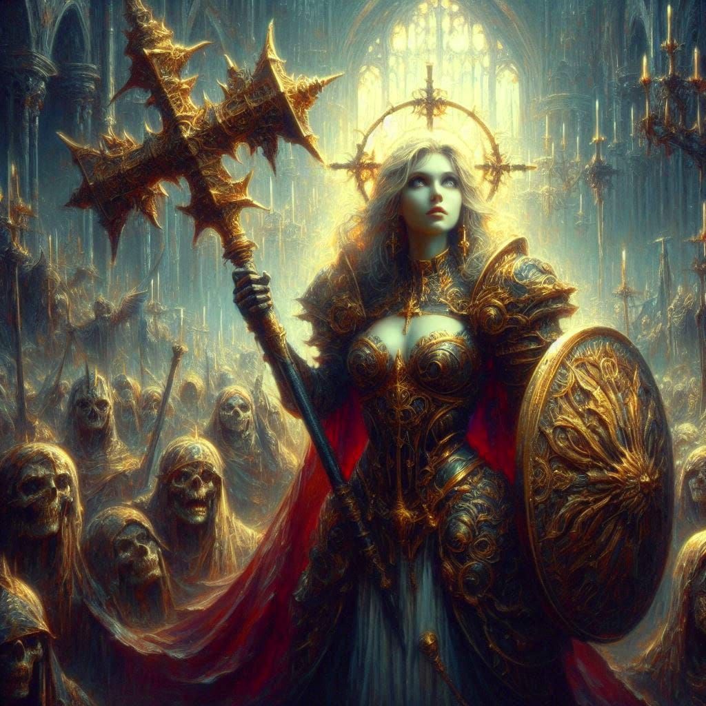 My Dark Fantasy Cleric