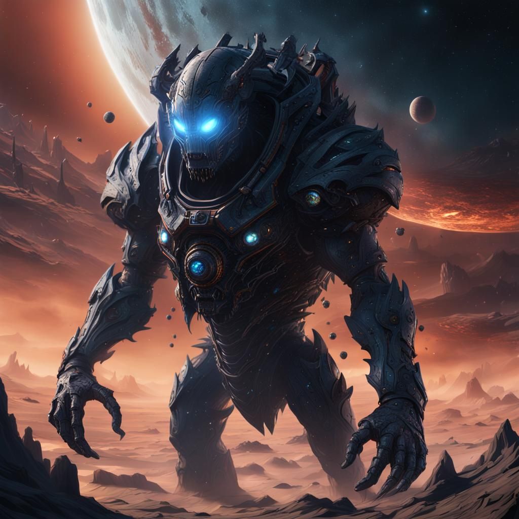 Dark Void Creature Controls Outer Space