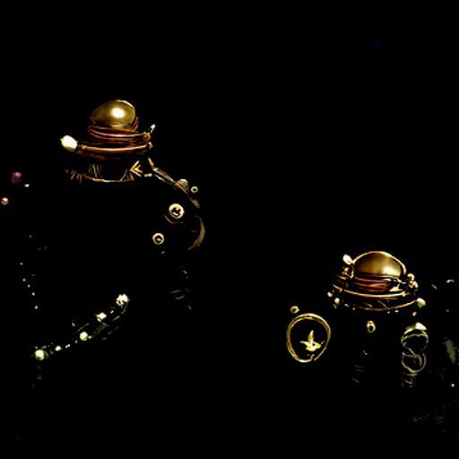 Kappas in space. Steampunk. #modifiermonday