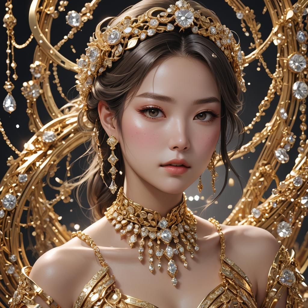 Covered in Jewelry  by @razorbladez2112