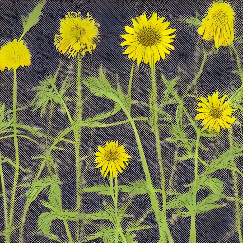 Weeds matte detailed