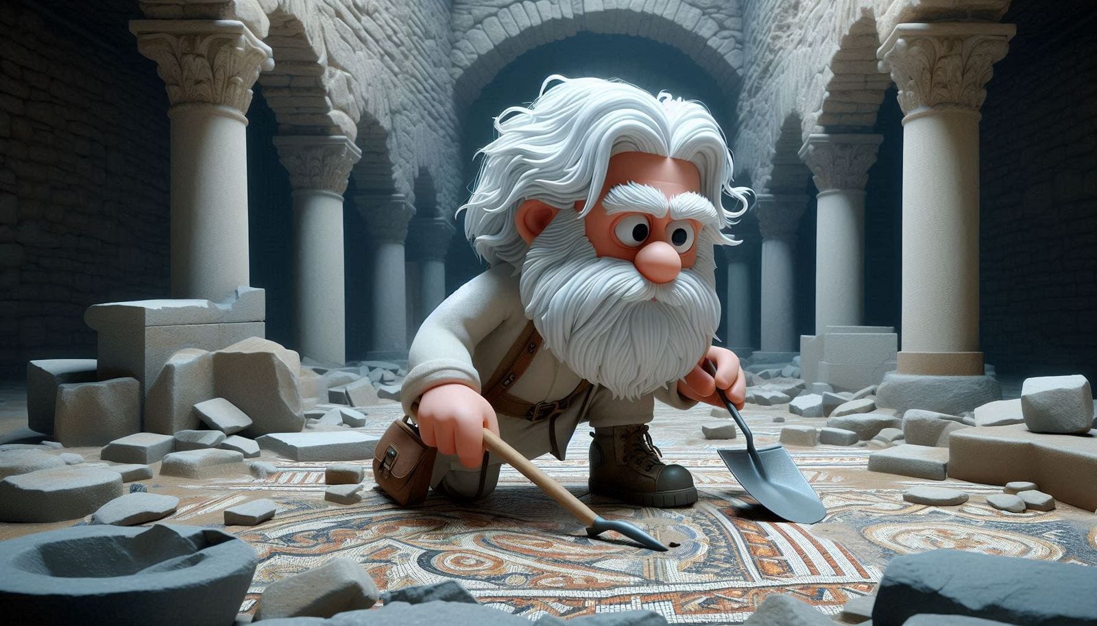 Practicing AI art is a form of cultural archaeology, which r...