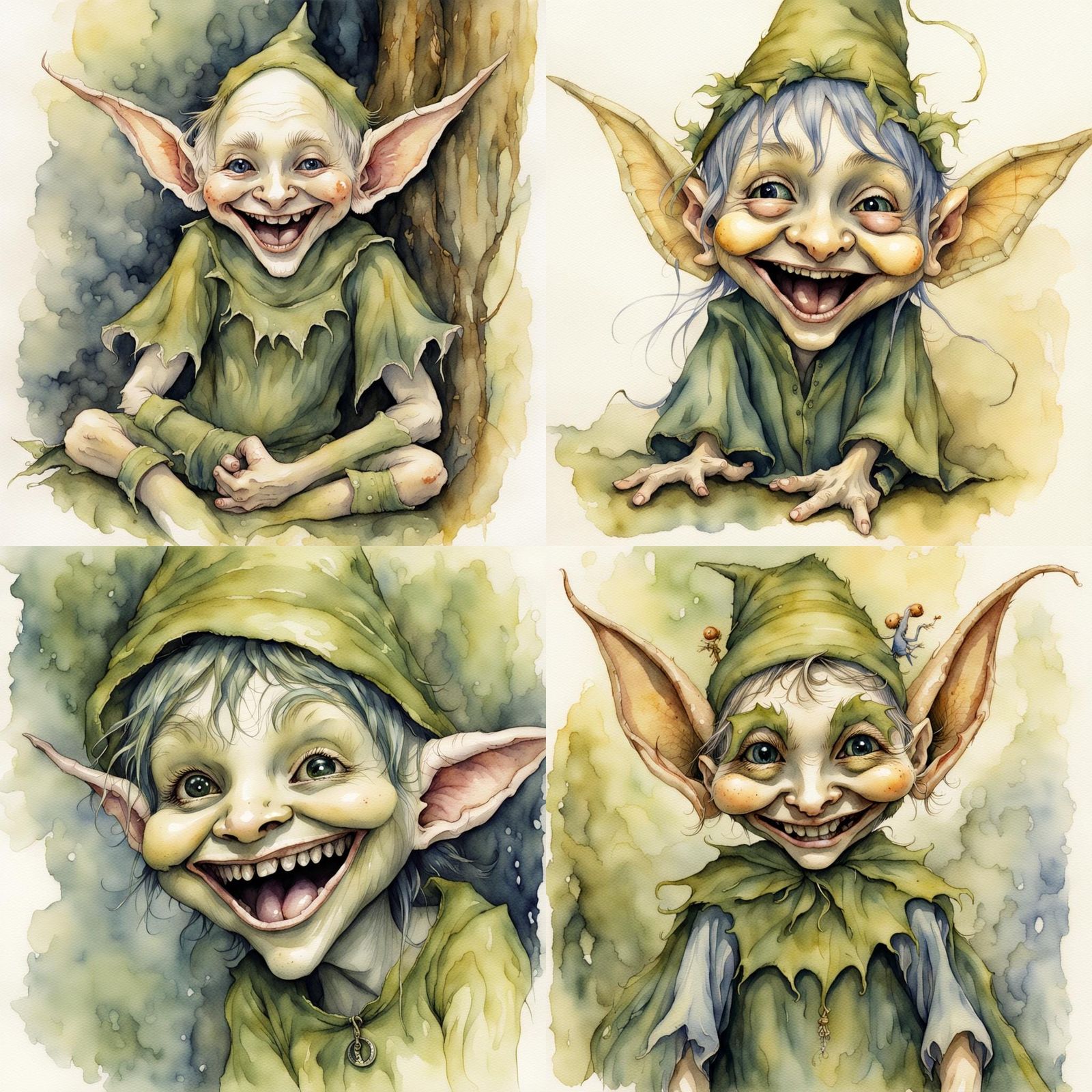 laughing cute pixie elf hilarious mischievous ha ha ha beautiful ...