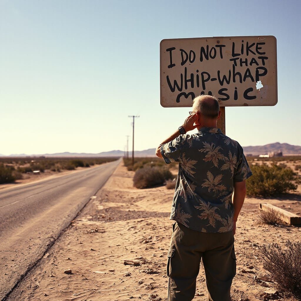 I Do Not Like That Whip-Whap Music