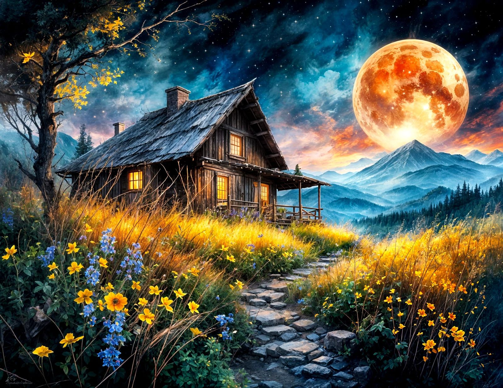 The Hilltop Haven: Light in Darkness