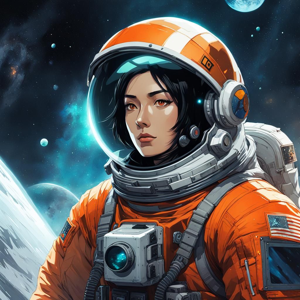 Cosmonaut - AI Generated Artwork - NightCafe Creator