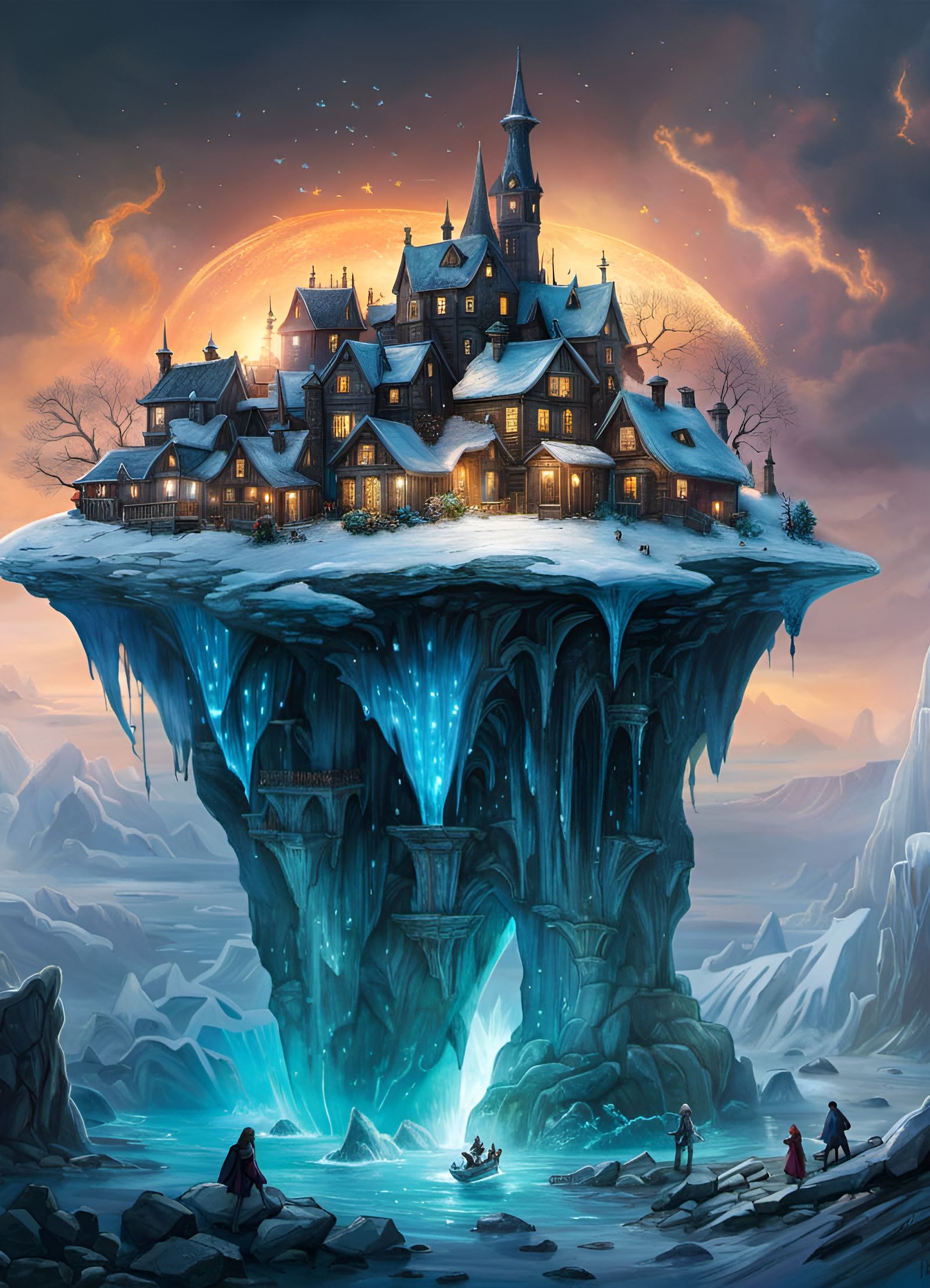 Icytowne   by @Art of Art