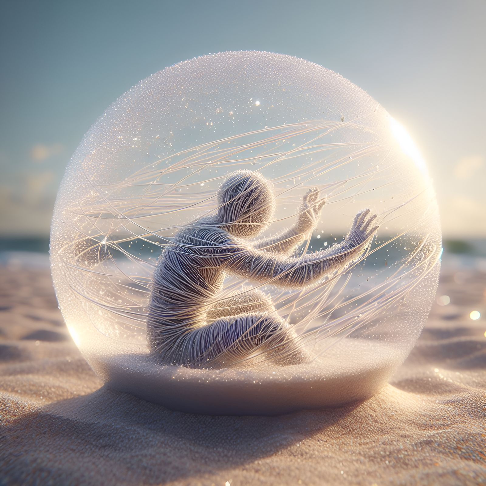 The boy in the bubble