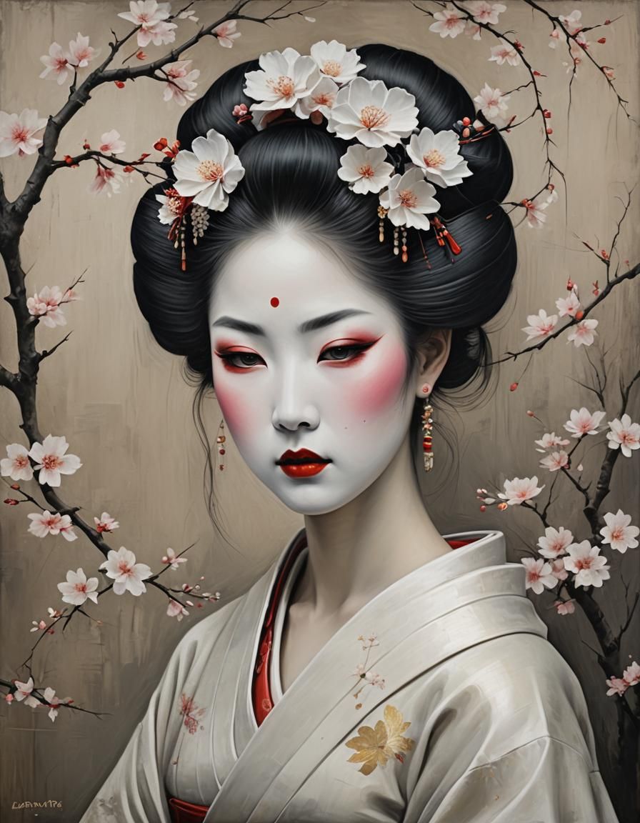 Portrait of a Geisha