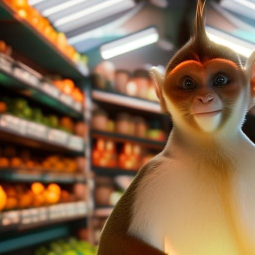 Monkey Shopping