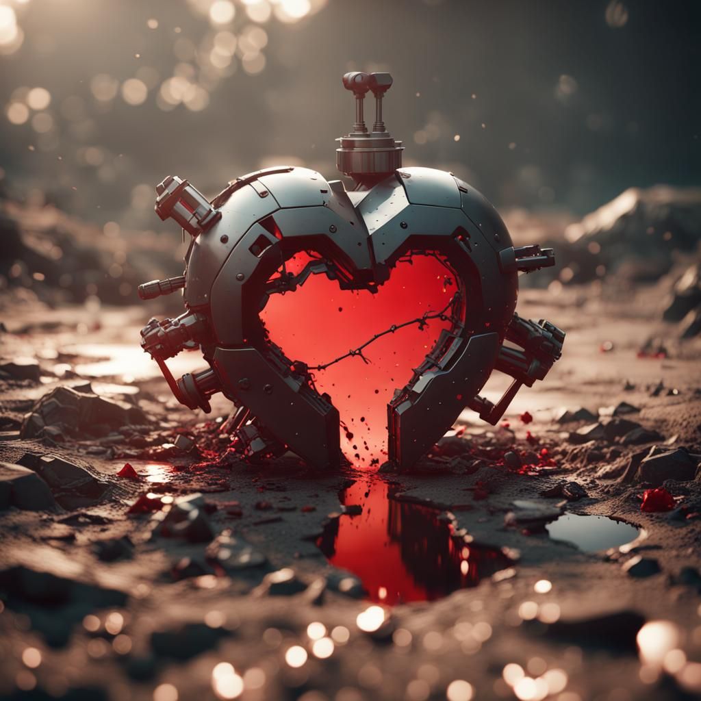 broken heart  by @Chinchiya
