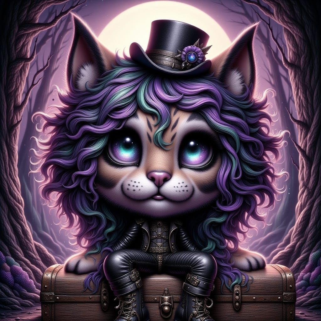 Testing  <lora:-Goth Felines-:1.0>